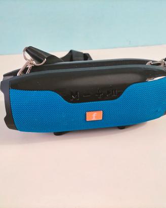 Cassa bluetooth portatile con radio integrata