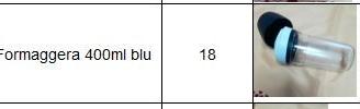 Tupperware formaggera blu