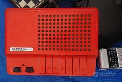 Phonola FD22 radio d'epoca del 1978