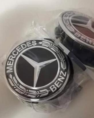 Kit 4 Coprimozzo x Cerchi in Lega Mercedes