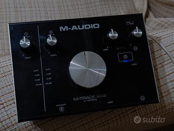Scheda audio M-AUDIO M TRACK 2X2