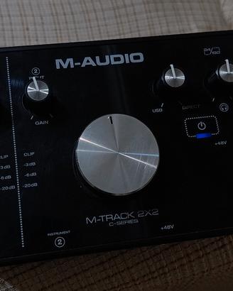 Scheda audio M-AUDIO M TRACK 2X2
