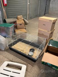 Gabbietta per coniglio o piccoli animali domestici