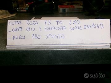 Coppa olio opel astra 1.5 td tipo lxd