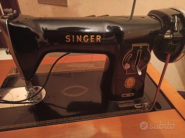 macchina per cucire di epoca Singer
