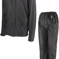 OJ Kit Antipioggia Pioggia Scooter Moto Giacca+Pan