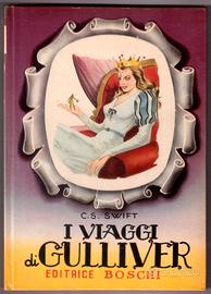 Swift I viaggi di Gulliver ill. G. Gamba 1954 raro
