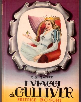 Swift I viaggi di Gulliver ill. G. Gamba 1954 raro