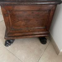 Cassapanca legno massello stile toscano