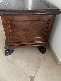 Cassapanca legno massello stile toscano