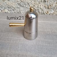 Caffettiera Carmencita Lavazza 1 tazza nuova inox 