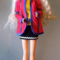 Mattel Barbie Benetton 1990 bambola vintage