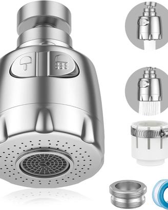 Rompigetto Rubinetto Cucina 360°, Aeratore 2 Modal