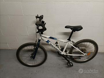 ROCKRIDER Bici Mtb bambino 6-9 anni ST 120 bianco