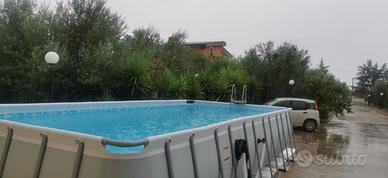 Piscina Bastway  732X366X132 cm nuova con accessor