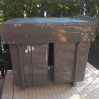 Pattumiera  da sottolavello 3 scomparti