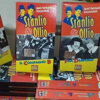 collezione completa VHS Stanlio e olio 