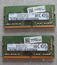 Samsung 16GB (2x8GB) - SODIMM DDR4 - 3200Mhz