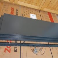 Scaffale metallico grigio scuro x garage/magazzino