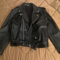 Chiodo in vera pelle vintage originale