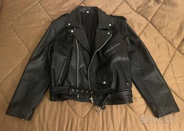 Chiodo in vera pelle vintage originale