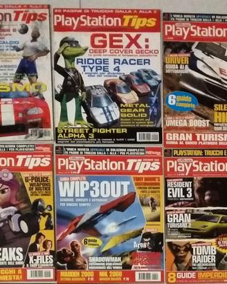 Lotto 6 riviste PS1 Playstation Tips