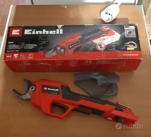 Forbici a batteria e cesoie da potatura einhell
