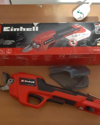 Forbici a batteria e cesoie da potatura einhell