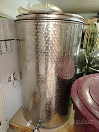 Recipiente INOX 1000Litri + Pompa travasi 40 