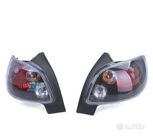 FANALI PEUGEOT 206 98-09 FONDO NERO