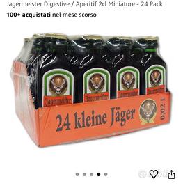 24 pezzi Mini Jagermeister 2 cl