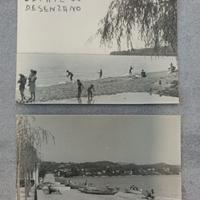 Due fotografie vintage del lago di Garda 