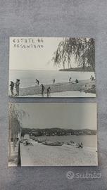 Due fotografie vintage del lago di Garda 