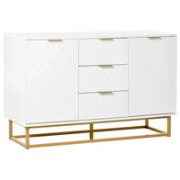 Credenza Moderna Bianca, Credenza Bassa Buffet per