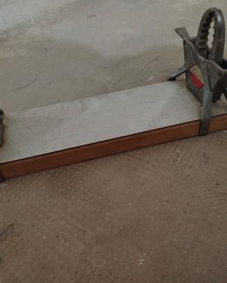 Porta prosciutto Hamilton legno e metallo