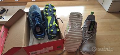 Scarpe da calcio PUMA e Sneakers ADIDAS n. 35