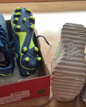 Scarpe da calcio PUMA e Sneakers ADIDAS n. 35