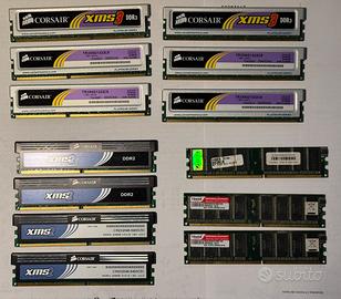 Modulo di memoria RAM DDR3 e DDR2