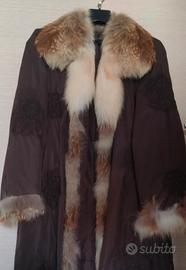 Cappotto Lungo Donna Vintage Luisa Spagnoli