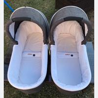 Passeggino gemellare e navicelle Valco baby
