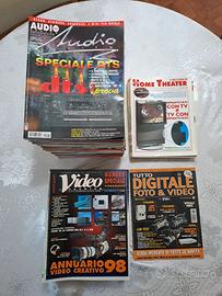 60 Riviste AUDIO REVIEW +40 Cataloghi HiFi
