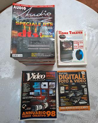 60 Riviste AUDIO REVIEW +40 Cataloghi HiFi