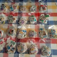 1000 francobolli usati Italia