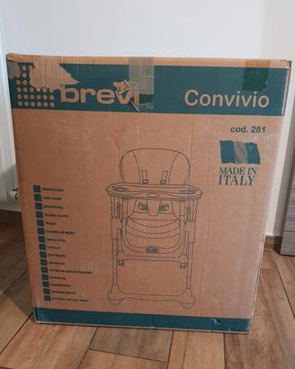 seggiolone pappa convivio brevi