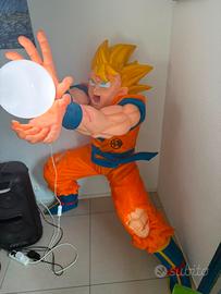 Statua GOKU Scala 1:1 Dipinta a Mano in ABS