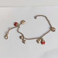 Bracciale coccinelle cuori 2m preziosi argento
925