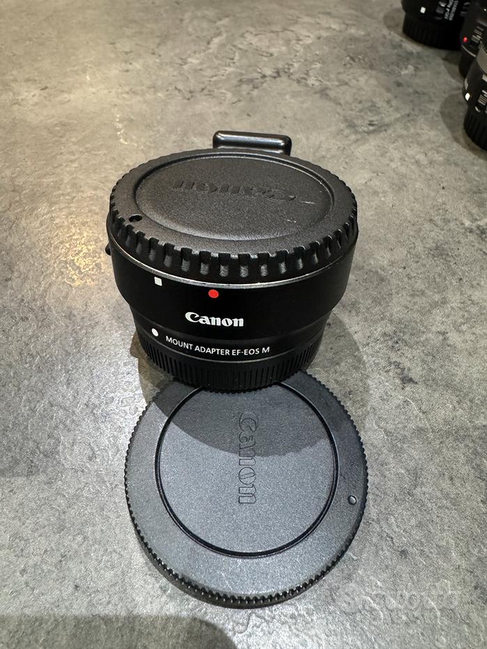 Adattatore MPIXO Obiettivo Olympus OM A Canon EF-M, Per Fotocamere EOS M (M50, M200)