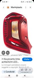Faro posteriore sx Kia Picanto 