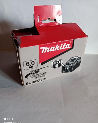 Batteria per utensili Makita 18 v - 6 Ah