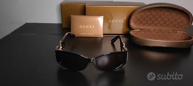 Occhiali da sole neri Gucci GG 3018/S Cristalli